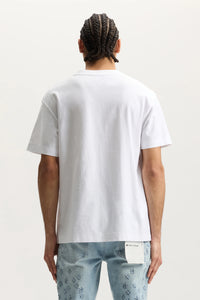Purple Brand Turbo Type Tee White