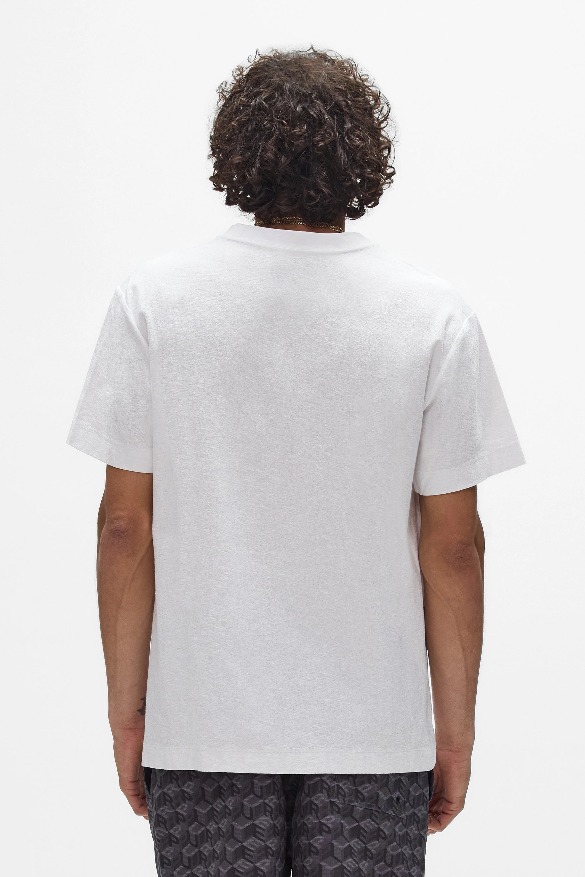 Purple Brand Cube Tee White