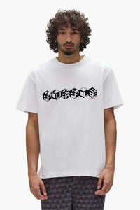 Purple Brand Cube Tee White