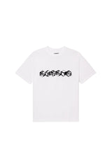 Purple Brand Cube Tee White