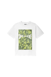 Purple Brand Gothic Camo Tee White/Green