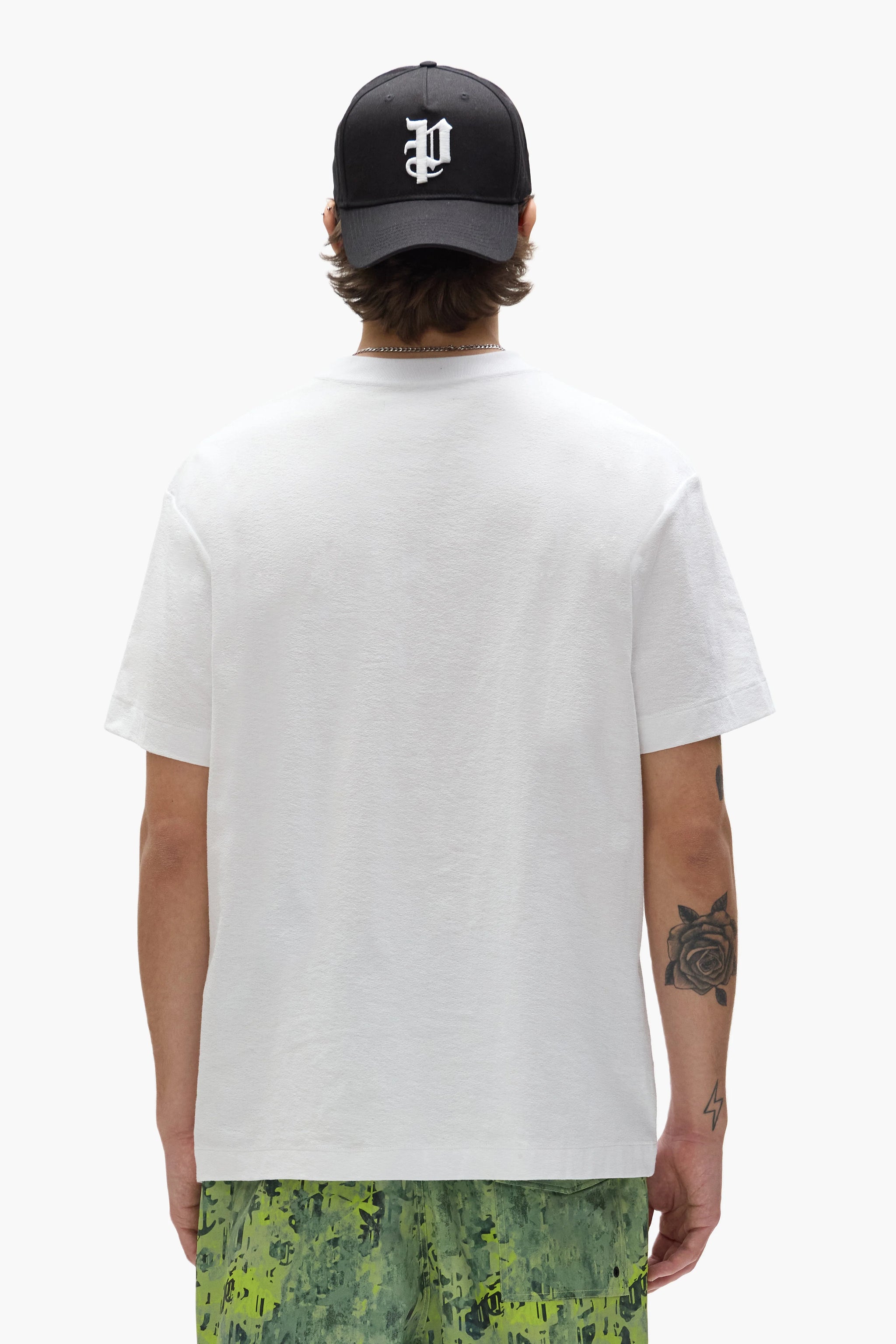 Purple Brand Gothic Camo Tee White/Green