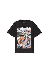 Purple Brand Men’s Scraps Graphic Tee – Black