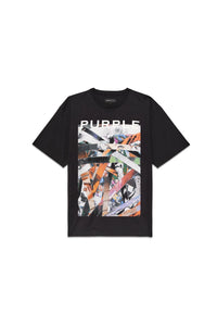 Purple Brand Men’s Scraps Graphic Tee – Black