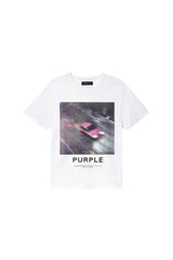 Purple Brand Speed Tee White