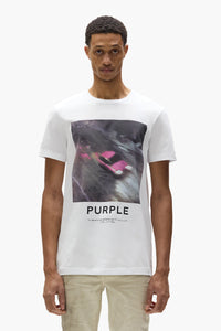 Purple Brand Speed Tee White