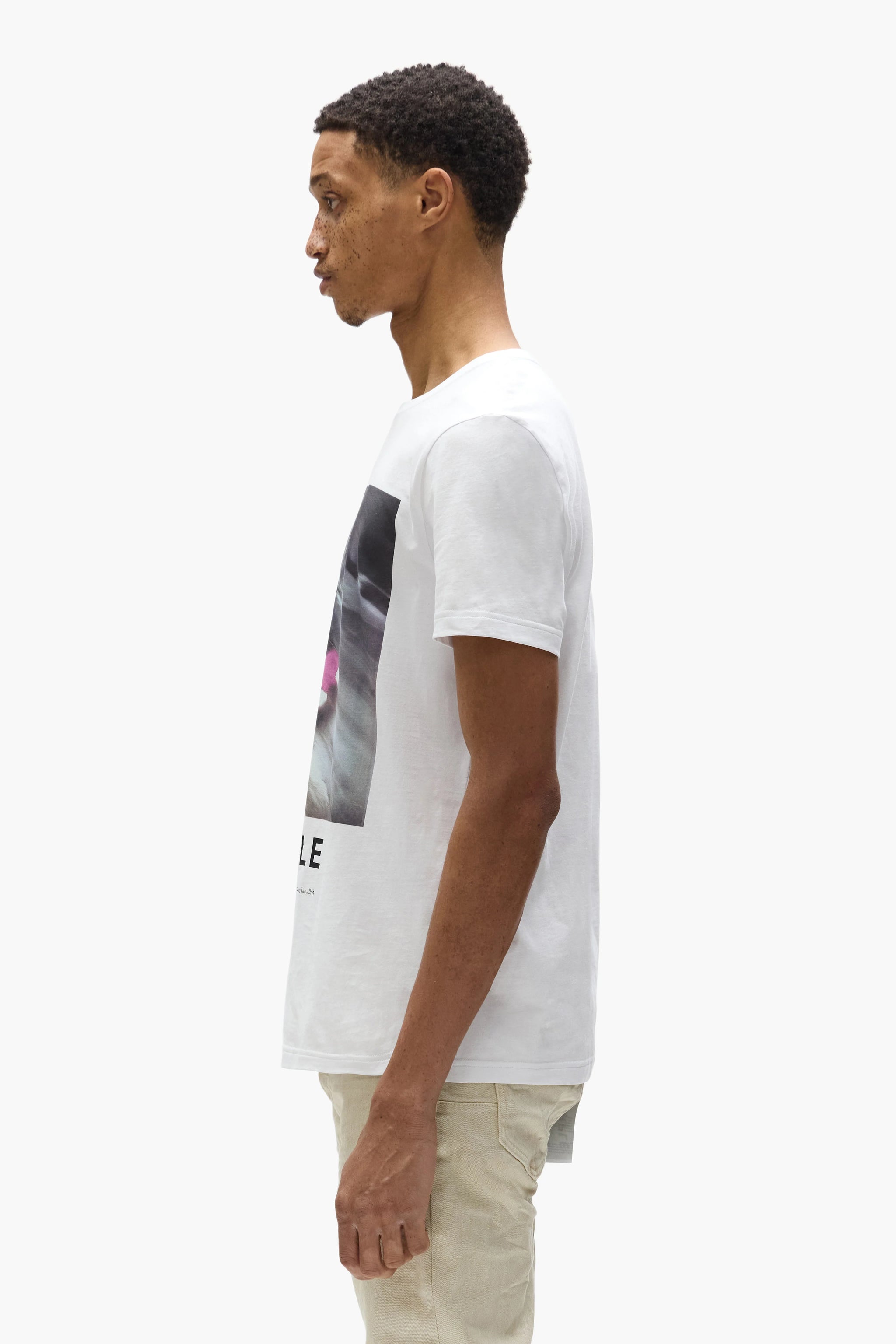 Purple Brand Speed Tee White