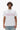 Purple Brand Wordmark Tee White