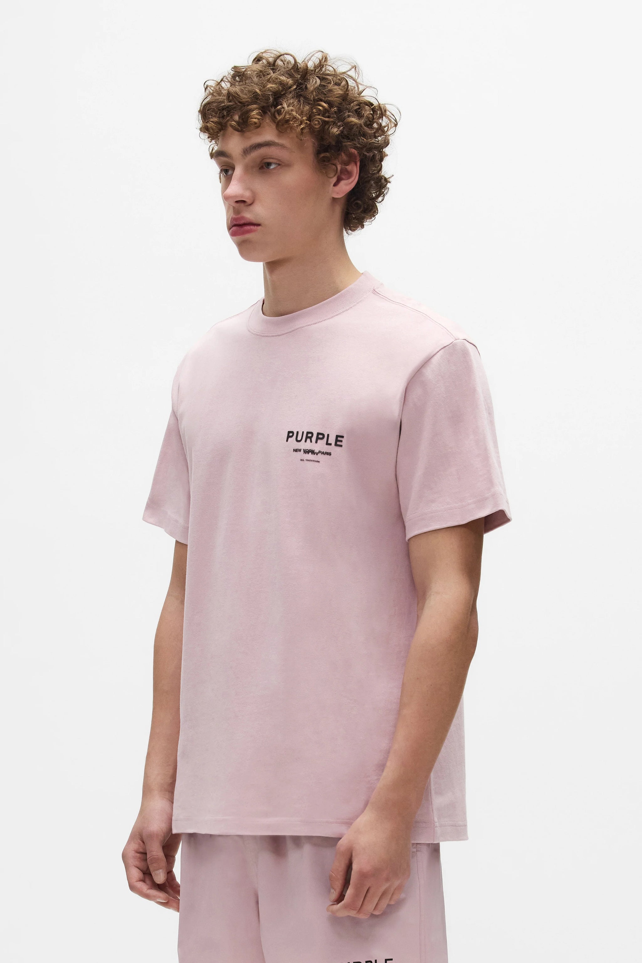 Purple Brand Showroom Tee lilac Pink
