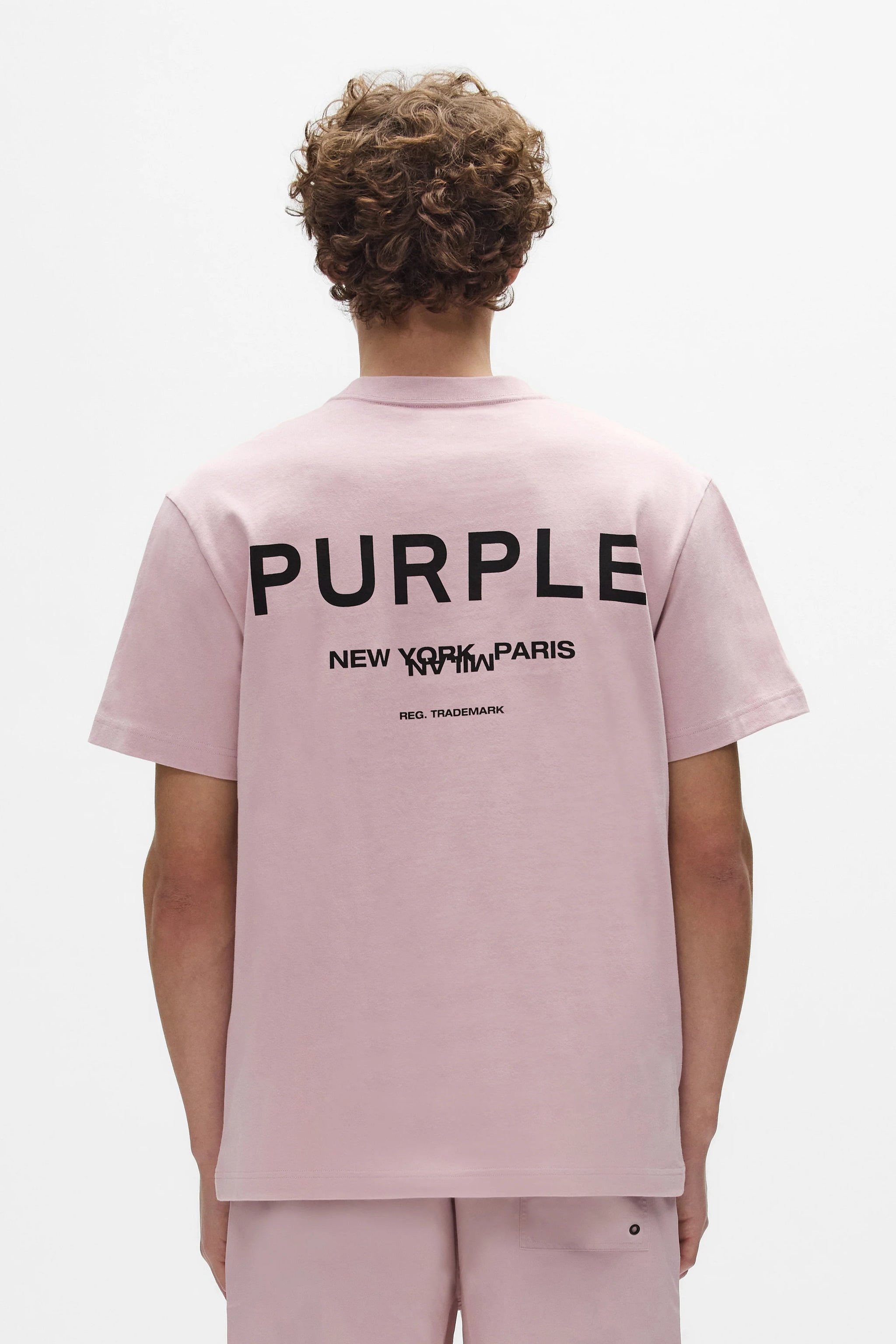 Purple Brand Showroom Tee lilac Pink
