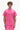 Purple Brand Wordmark Cut Tee Pink