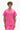 Purple Brand Wordmark Cut Tee Pink