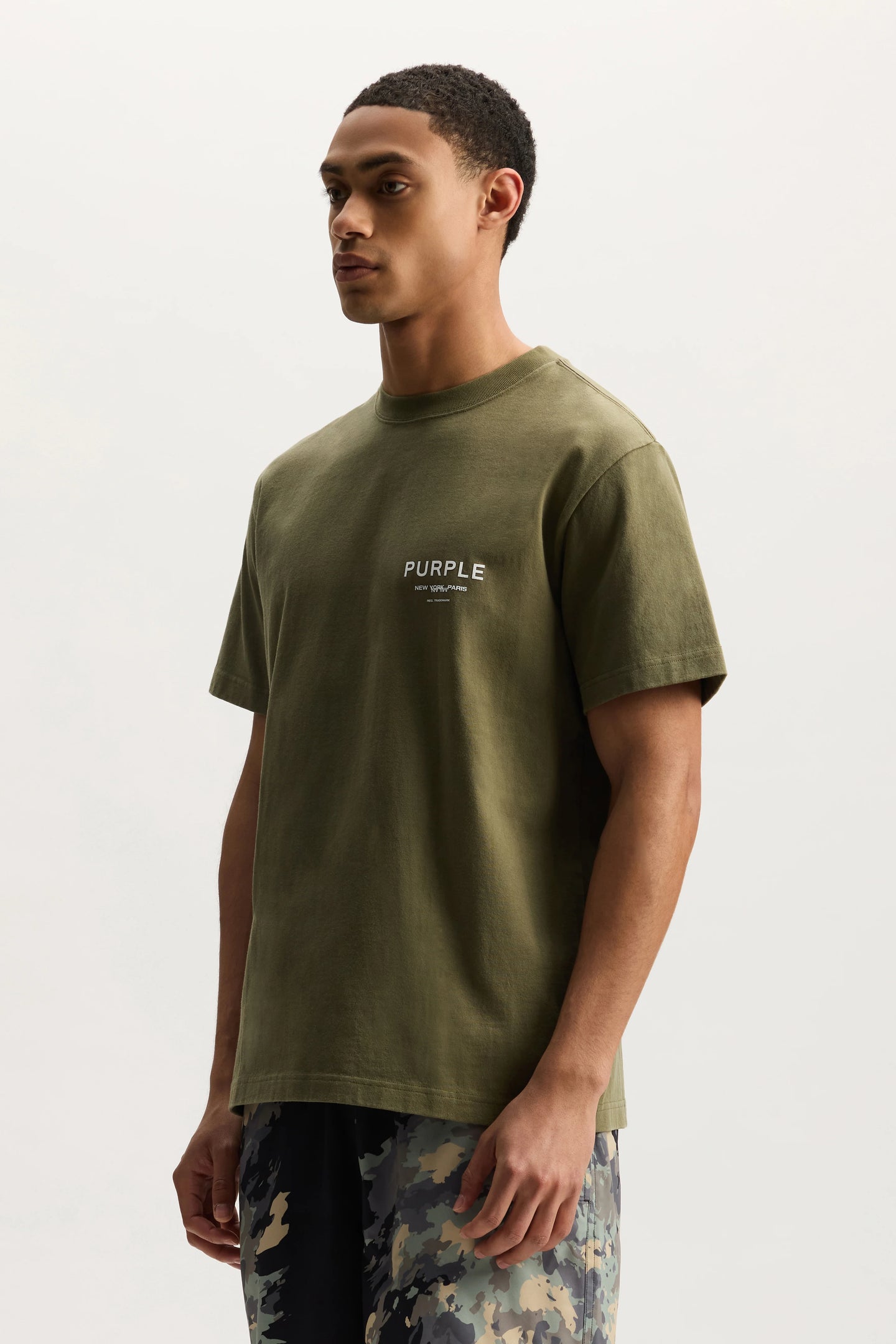 Purple Brand Cities Tee Green