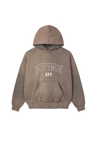 Purple Brand Slab Hoodie Grey