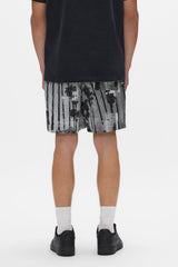 Purple Brand Mirage All Around Shorts Ice Melt Gray