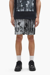 Purple Brand Mirage All Around Shorts Ice Melt Gray