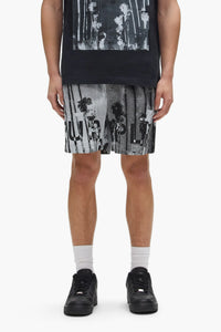 Purple Brand Mirage All Around Shorts Ice Melt Gray