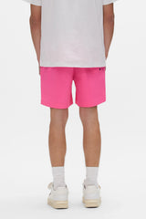 Purple Brand Wordmark Cut All Around Shorts Pink