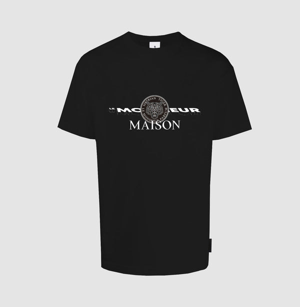 Le monsieur (black maison t-shirt)