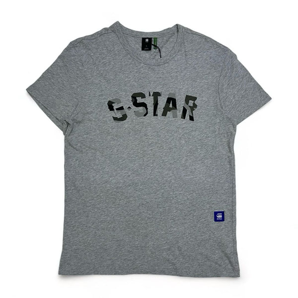 G-Star (Grey Htr graphic color block T-Shirt)