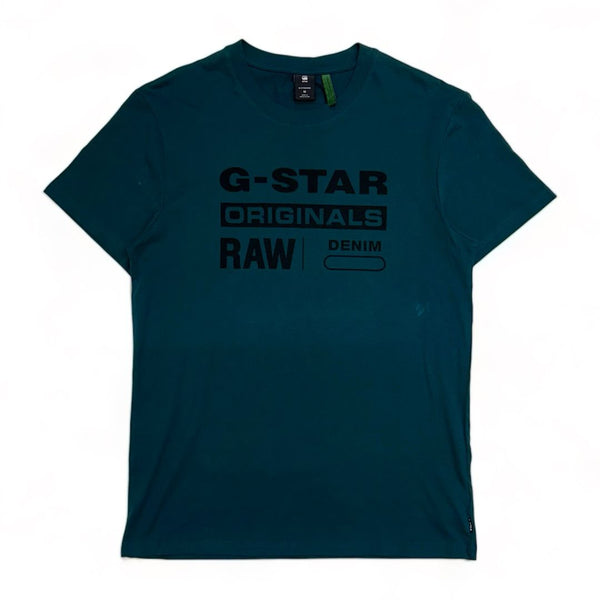 G-Star (Bright Billet Green graphic block T-Shirt)