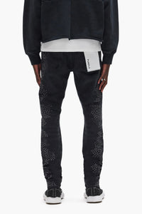 Purple brand Skinny Hotfix Camo Jeans Black