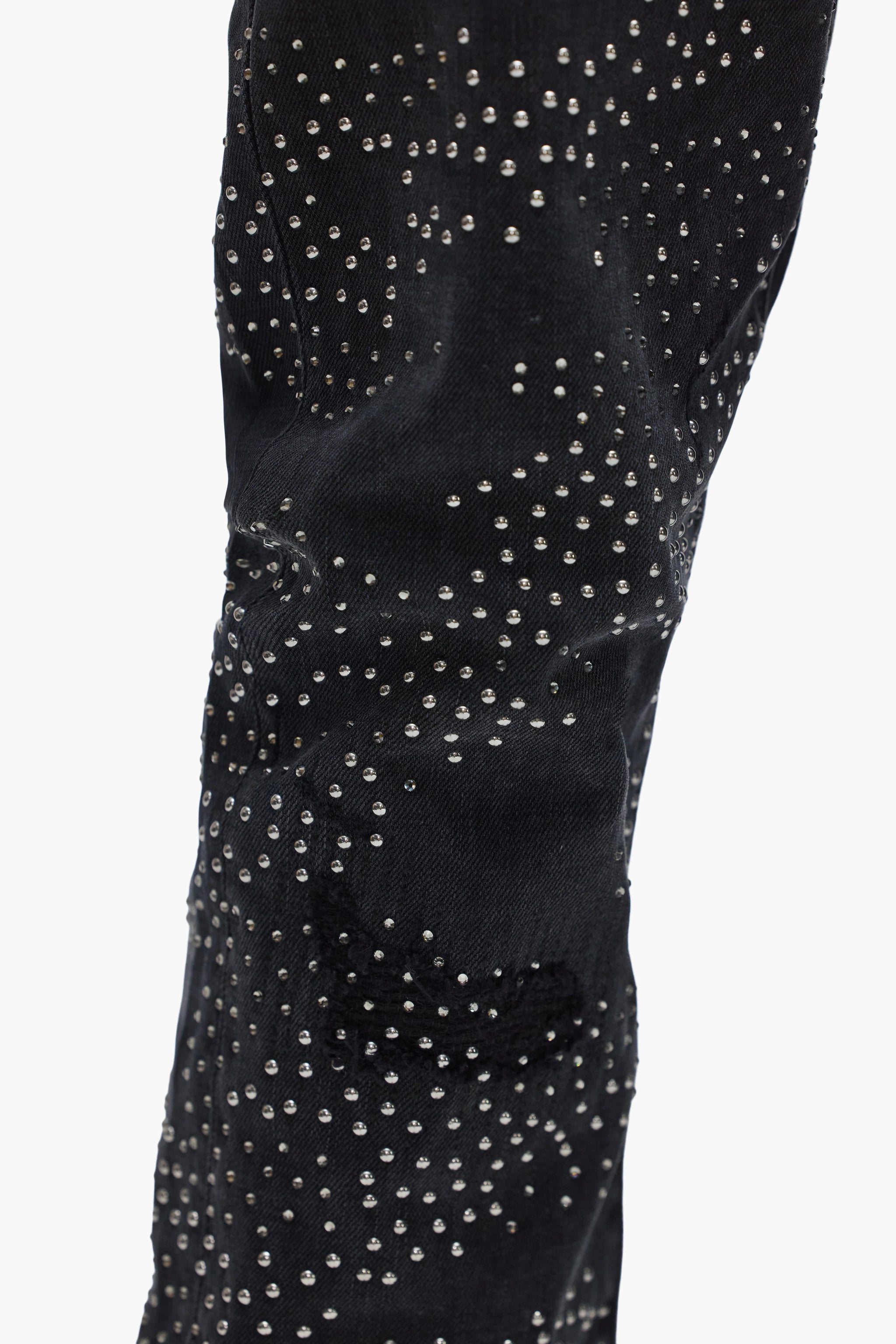 Purple brand Skinny Hotfix Camo Jeans Black