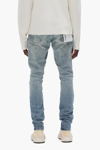 Purple Brand Worn Indigo Reflective Paint Lt Indigo