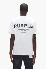 Purple Brand Men's Cities Short Set White