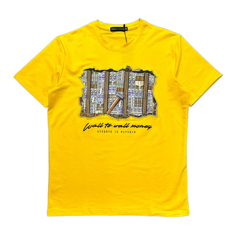 Streetz Iz Watchin (Mustard "Wall To Wall" T-Shirt)