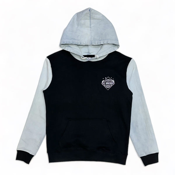 Dna premium  (black/blue worldwide hoodie)