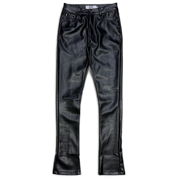 DNA premium (Black/Purple “world wide handcrafted leather pant)