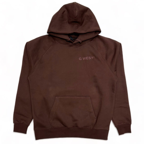 G west (Brown "money mouth hoodie)