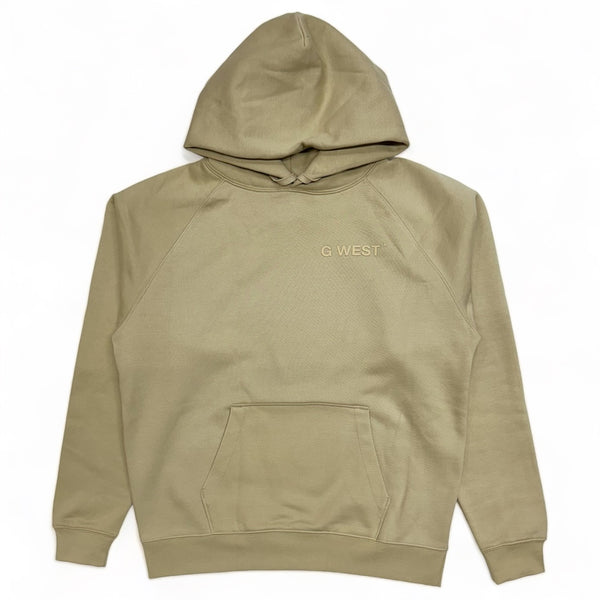 G west (Tan "Catch the dollar hoodie)