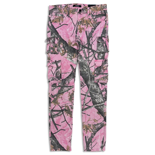 kindred Men's pink forest camo cargo jean