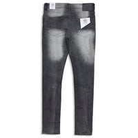 Dnm Story Men's bottom ripped jean - Dark grey wash