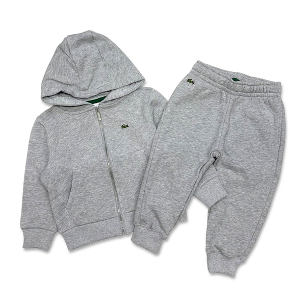 Lacoste Kids Grey chine jogging set