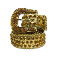 Dna premium Men's belt Gold /gold