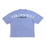 BKYS Heaven Made Skeleton Beach Cropped Tee (Light Blue)