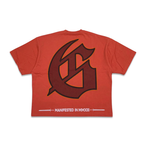 Godspeed Morale T-shirt – Lava Red