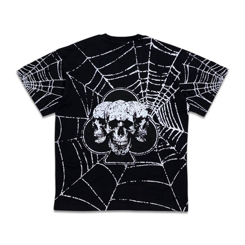 Kdnk Men's spider web Endless journey t-shirt -black