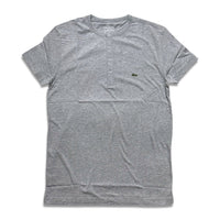 Lacoste Men's Pima Cotton Henley T-Shirt Sliver chine TH3081-51-CCA