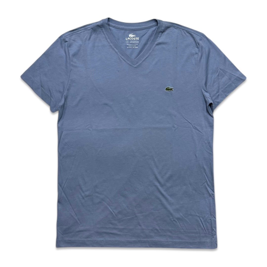 Lacoste Men's v-neck pima cotton t-shirt squadron TH6604-51-UHN