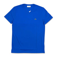 Lacoste Men's v-neck pima cotton t-shirt Blue-161 TH6710-51-L61