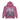 G west Men's Rhinestone Skyline Star Hoodie Pink /Multicolor