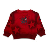 Premium Disaster Kids Star Sweater Red