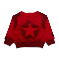 Premium Disaster Kids Star Sweater Red