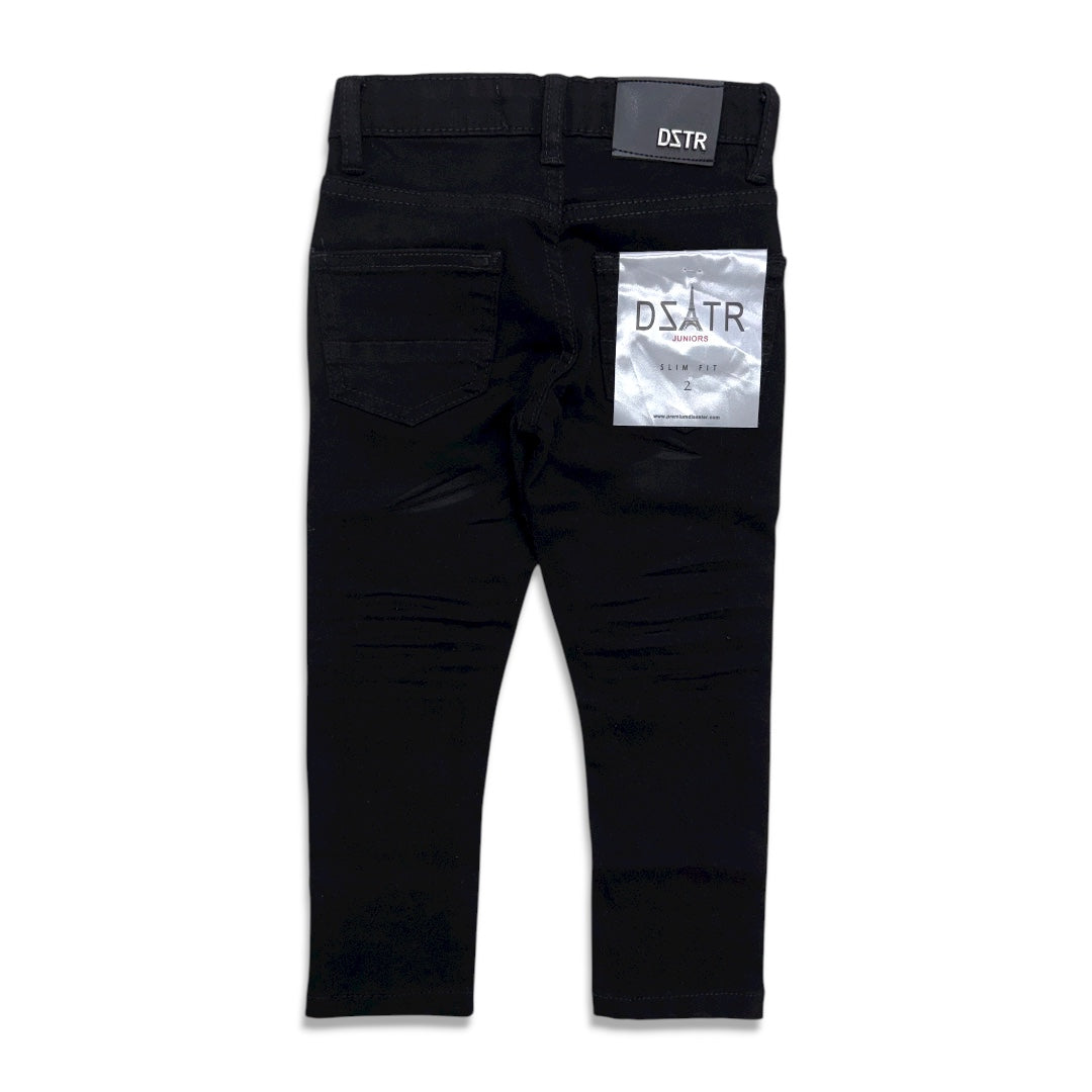 Premium Disaster Kids Denim Jeans Black -005