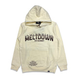 Denimicity Melt Down On Sunset Stone Hoodie Beige