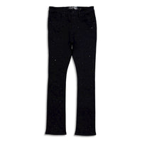 Vicious Denim Men's Stacked embellished jean - Jet Black